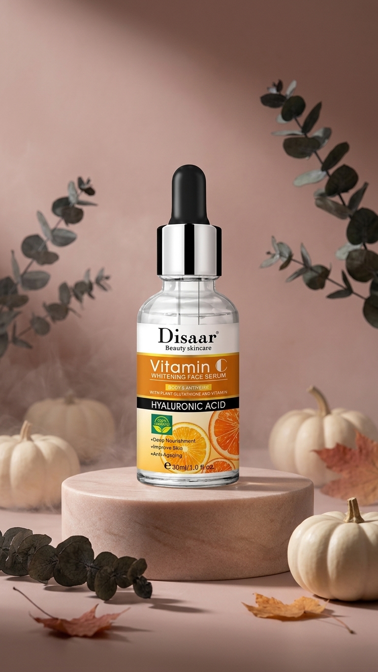 Sérum Vitamina C con Ácido Hialurónico — Iluminador y Antiedad