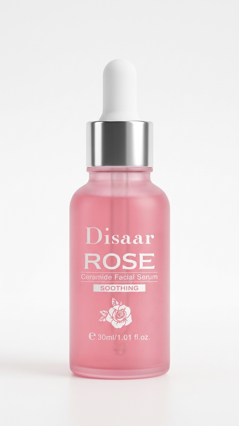 Sérum de Rosas con Ácido Hialurónico — Hidratación y Luminosidad